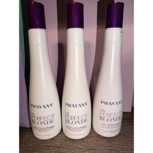 Pravana The Perfect Blonde Purple Toning Shampoo Lot of 3 hair care